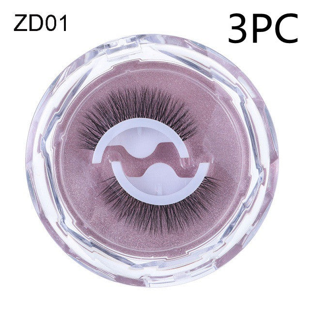 Self-adhesive Reusable Glue-free Eye Lashes With Natural Curl - Heritage cosmetics and beauty care