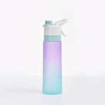 Spray Water Bottle For Girls Outdoor Sport Fitness Water Cup Large Capacity Spray Bottle Drinkware Travel Bottles Kitchen Gadgets - Heritage cosmetics and beauty care