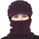 Autumn And Winter Outdoor Plus Velvet Warm Knitted Woolen Hat - Heritage cosmetics and beauty care