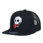 Embroidered Skull Hip Hop Polyester Hat - Heritage cosmetics and beauty care