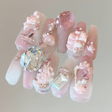 Fairy Light Luxury Advanced Crystal Wear Nail Customization - Heritage cosmetics and beauty care