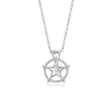 S925 Sterling Silver Ferris Wheel Pendant Design Necklace - Heritage cosmetics and beauty care