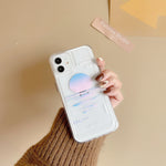 Creative Printing Transparent Soft Silicone Phone Case Heritage cosmetics and beauty care