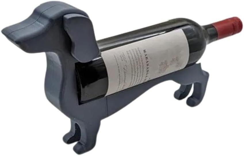 Simple And Creative Home Sausage Dog Wine Bottle Rack Kitchen Gadgets - Heritage cosmetics and beauty care