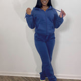 Women Sweatsuit Set 2 Piece Outfits Casual Hoodies Tops And Sweatpants Jogger Tracksuits Loose Trousers - Heritage cosmetics and beauty care