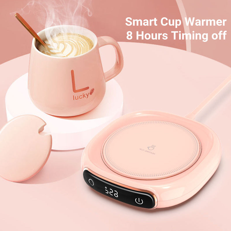 Coffee Mug Warmer Warm Coaster Smart Heating Cup Thermal Insulation Constant Temperature Coaster Heating Pad Desktop - Heritage cosmetics and beauty care