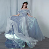 Evening Gown For Women Haze Blue Fairy - Heritage cosmetics and beauty care