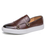 Fashion Loafers Men's Business Casual Slip-on Flats Shoes - Heritage cosmetics and beauty care