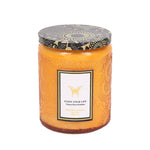 Embossed Glass Fragrance Handmade Gift Aromatherapy Soy Candles - Heritage cosmetics and beauty care