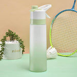 Spray Water Bottle For Girls Outdoor Sport Fitness Water Cup Large Capacity Spray Bottle Drinkware Travel Bottles Kitchen Gadgets - Heritage cosmetics and beauty care