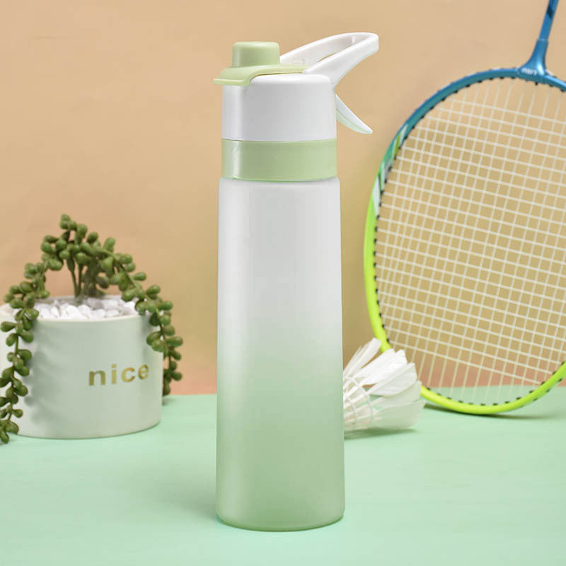 Spray Water Bottle For Girls Outdoor Sport Fitness Water Cup Large Capacity Spray Bottle Drinkware Travel Bottles Kitchen Gadgets - Heritage cosmetics and beauty care