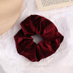 Flannel Hair Tie Hair Rope Amazon Velvet Fashion Ponytail Hair Accessories - Heritage cosmetics and beauty care