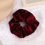 Flannel Hair Tie Hair Rope Amazon Velvet Fashion Ponytail Hair Accessories - Heritage cosmetics and beauty care