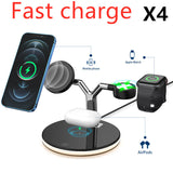 Compatible with Apple, 3 In 1 Magnetic Wireless Charger 15W Fast Charging Station For Magsafe Chargers Heritage cosmetics and beauty care