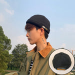 Retro Melon Hat Male Four Seasons Hip-hop Korean Version Of Beret Hat Street Hipsters Hats Without Eaves Landlord Women - Heritage cosmetics and beauty care