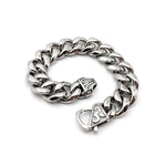 Men's Bracelet Six-sided Hip Hop Stainless Steel Cuban Personality Titanium Steel - Heritage cosmetics and beauty care