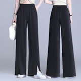 Summer Thin Loose Trendy Slim Plus Size Straight-leg Casual Pants Trousers - Heritage cosmetics and beauty care