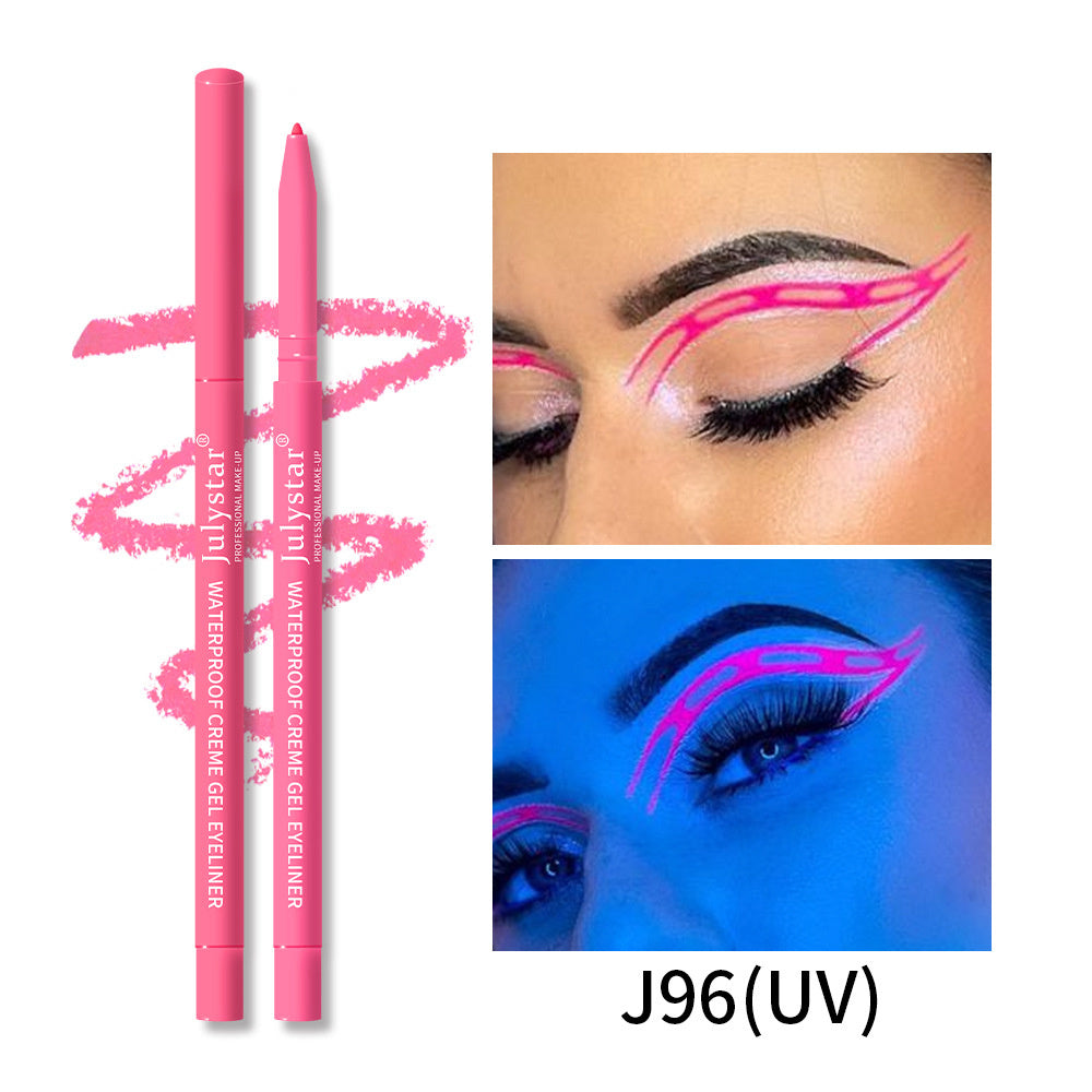 Color UV Fluorescent Eyeliner Waterproof And Oil-proof Not Smudge - Heritage cosmetics and beauty care