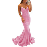 Sequin Evening Dresses For Women Formal Sexy Long Prom Party Gowns - Heritage cosmetics and beauty care