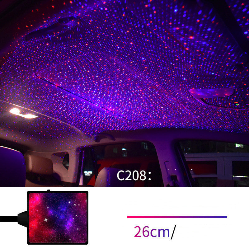 Star Light Projector Party Lights USB LED Light Interior Lighting LED Interior Car Lights Starry Sky Galaxy Night Lights - Heritage cosmetics and beauty care