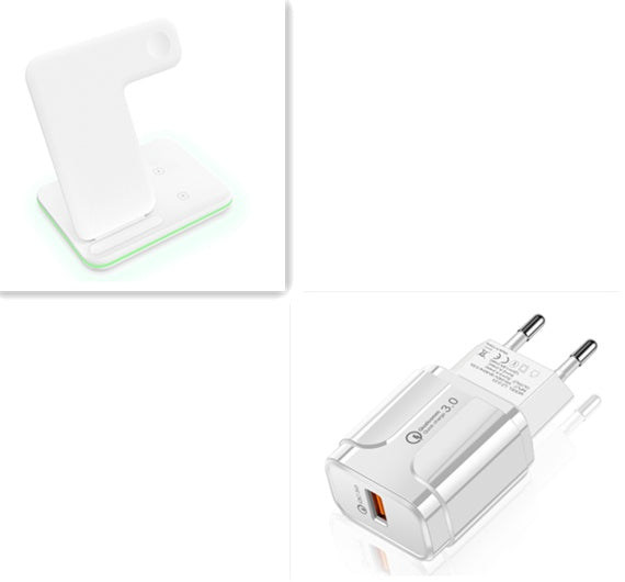 Compatible With Three-in-one Bracket Wireless Charger Mobile Phone Wireless Charger Heritage cosmetics and beauty care