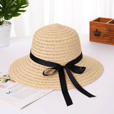 Women's Summer Seaside Sunscreen Breathable Straw Hat - Heritage cosmetics and beauty care