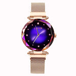 Women's Starry Quartz Lazy Magnet Strap Iron-absorbing Watch - Heritage cosmetics and beauty care