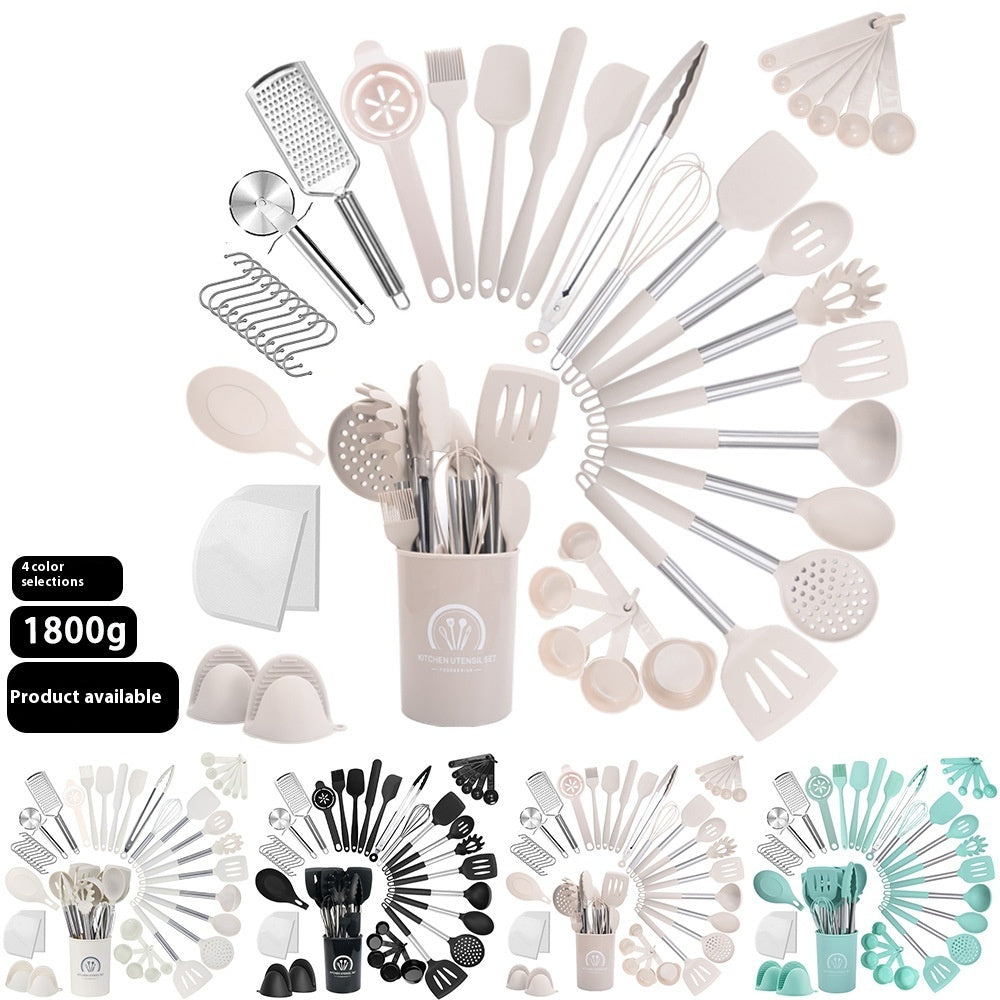 Creative Non Stick Pot Silicone Kitchenware Set - Heritage cosmetics and beauty care