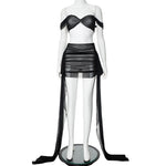 Sexy Double-layer Tube Top Ribbon Top And Skirt - Heritage cosmetics and beauty care