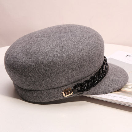 Hats Women's High-end Wool Cloth Retro - Heritage cosmetics and beauty care