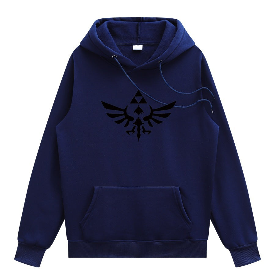 The Legend Of Zelda Legend Of Zelda Fleece Fashion Zipper Hoodies Sweater Heritage cosmetics and beauty care