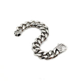 Men's Bracelet Six-sided Hip Hop Stainless Steel Cuban Personality Titanium Steel - Heritage cosmetics and beauty care