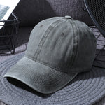 Washed Baseball Caps For Men And Women Outdoor Distressed Sun Hats Simple Caps - Heritage cosmetics and beauty care