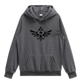 The Legend Of Zelda Legend Of Zelda Fleece Fashion Zipper Hoodies Sweater Heritage cosmetics and beauty care