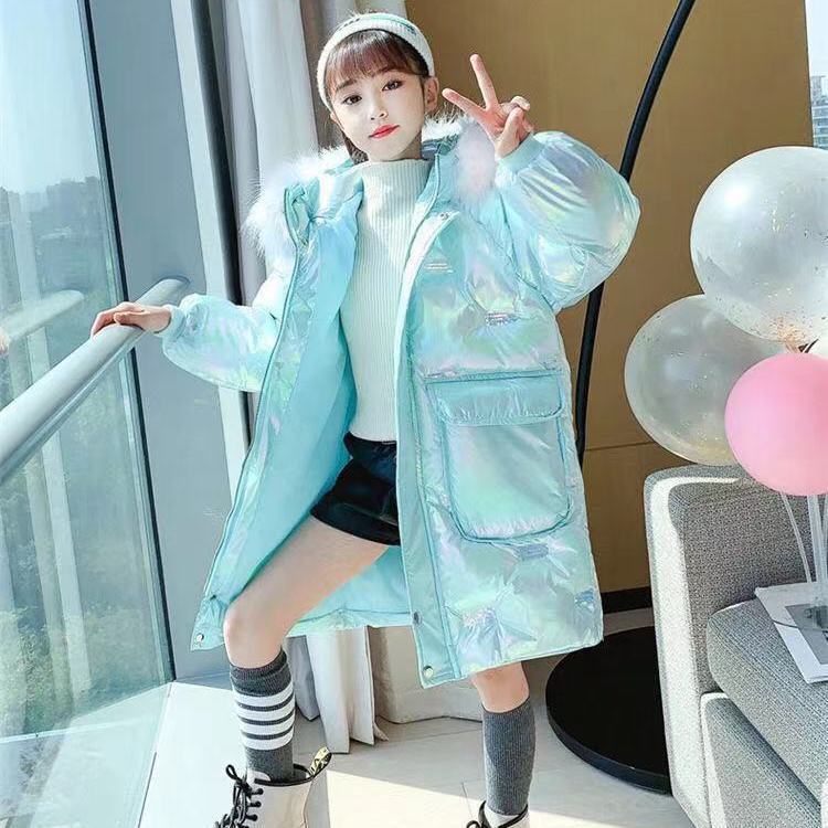 Children's Cotton Clothes Winter Disposable Girls Mid-length - Heritage cosmetics and beauty care