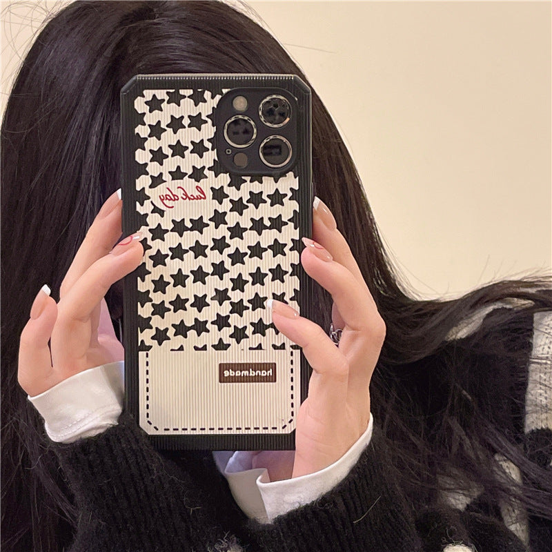 Black Star English Phone Case Heritage cosmetics and beauty care