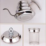 Stainless Steel Hand Brewing Coffee Pot Hanging Ear Coffee Brewing Pot