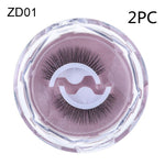 Self-adhesive Reusable Glue-free Eye Lashes With Natural Curl - Heritage cosmetics and beauty care