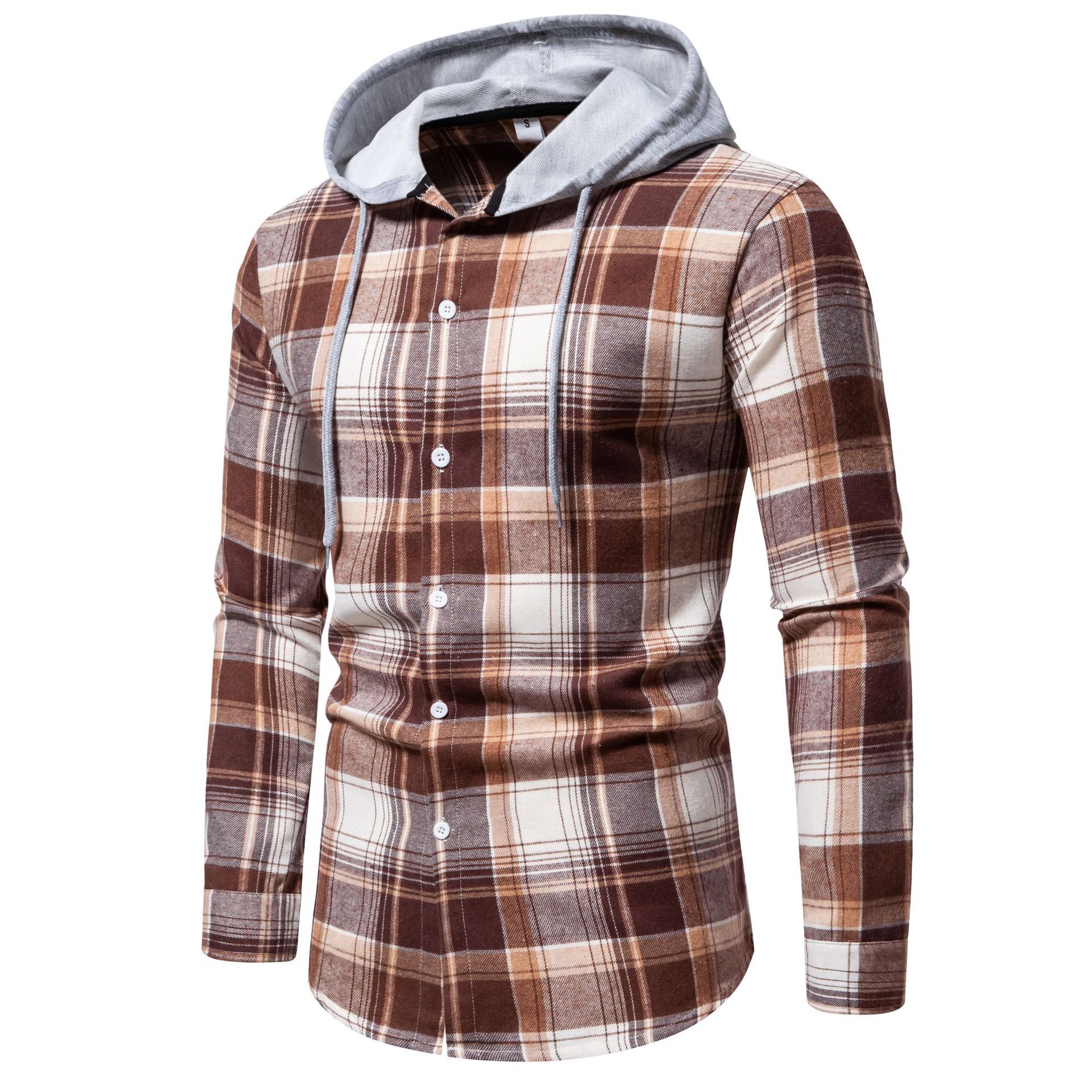 Plaid Long Sleeve Top Casual Shirt - Heritage cosmetics and beauty care