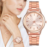 Women's Stainless Steel Quartz Watch - Heritage cosmetics and beauty care