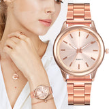 Women's Stainless Steel Quartz Watch - Heritage cosmetics and beauty care