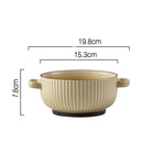 Wind Simple Bowl And Plate Combination Tableware And Tableware - Heritage cosmetics and beauty care