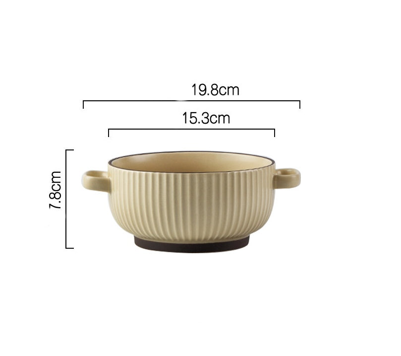 Wind Simple Bowl And Plate Combination Tableware And Tableware - Heritage cosmetics and beauty care