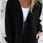 Cardigan Single-breasted Mid-length Coat - Heritage cosmetics and beauty care