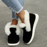 Snow Boots Warm Winter Shoes Plush Fur Ankle Boots Women - Heritage cosmetics and beauty care