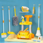 Children's Simulation Cleaning Tools Play House Toy Set - Heritage cosmetics and beauty care