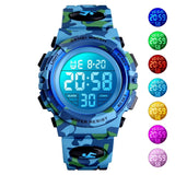 Colorful led outdoor sports children's electronic watch - Heritage cosmetics and beauty care