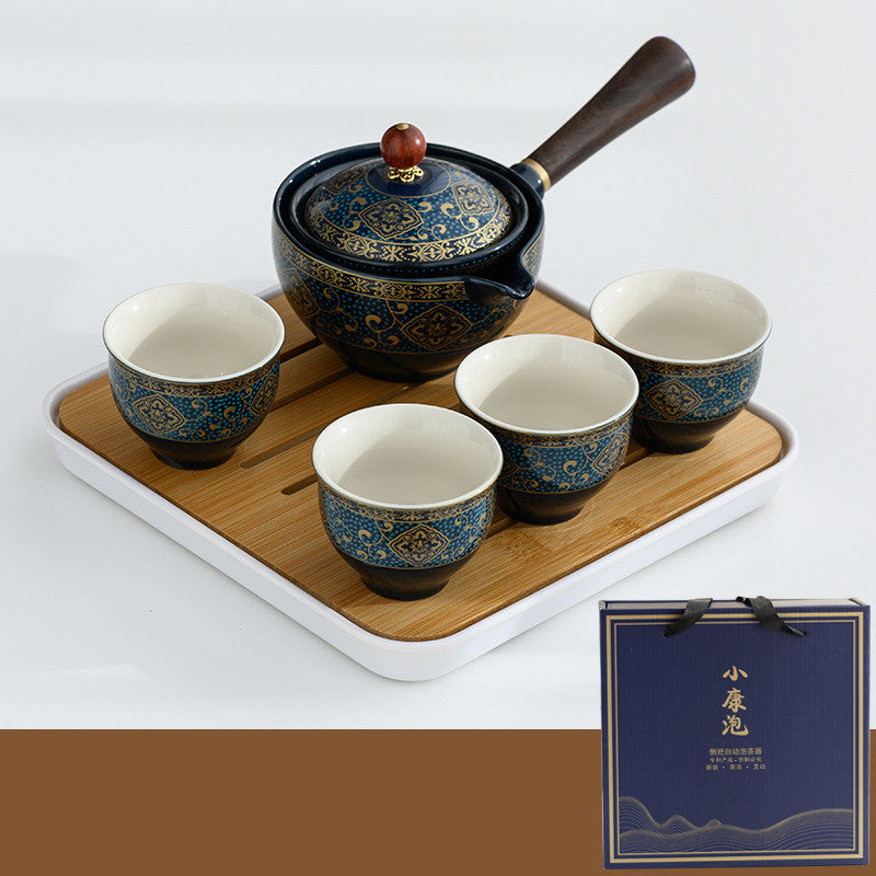 Tea Set Gift Set Office Home Automatic Tea Maker Portable Heritage cosmetics and beauty care