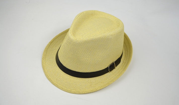 Summer hats men's summer casual trend hat female outdoor trip sunshade straw straw hats - Heritage cosmetics and beauty care