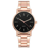 Steel band men's and women's quartz watches - Heritage cosmetics and beauty care